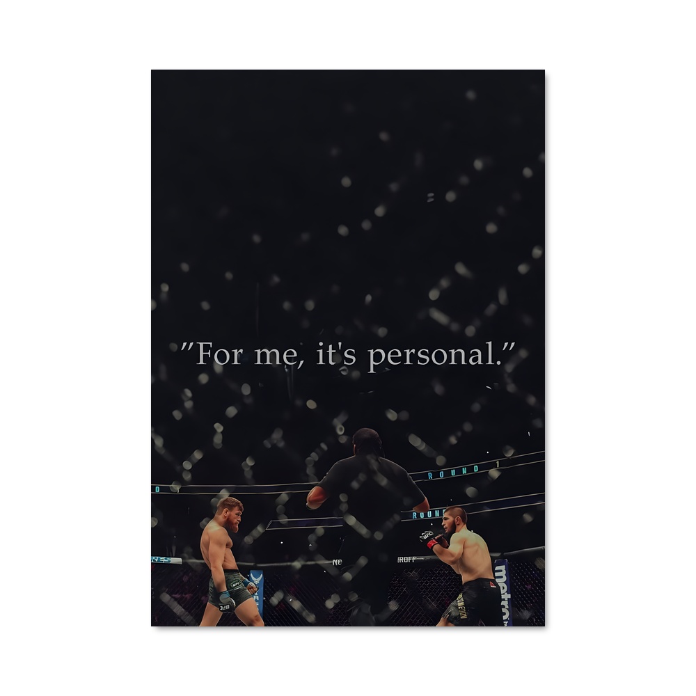 Poster Ufc Votre – affiche MMA